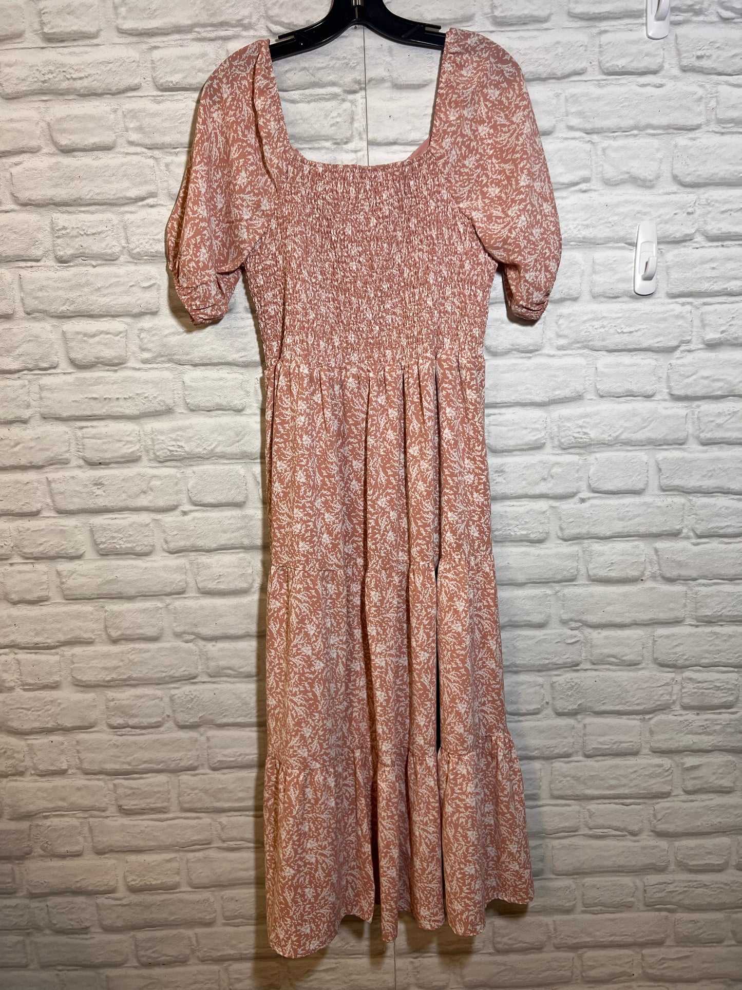Size M Mika Rose Pink Floral Maxi Dress
