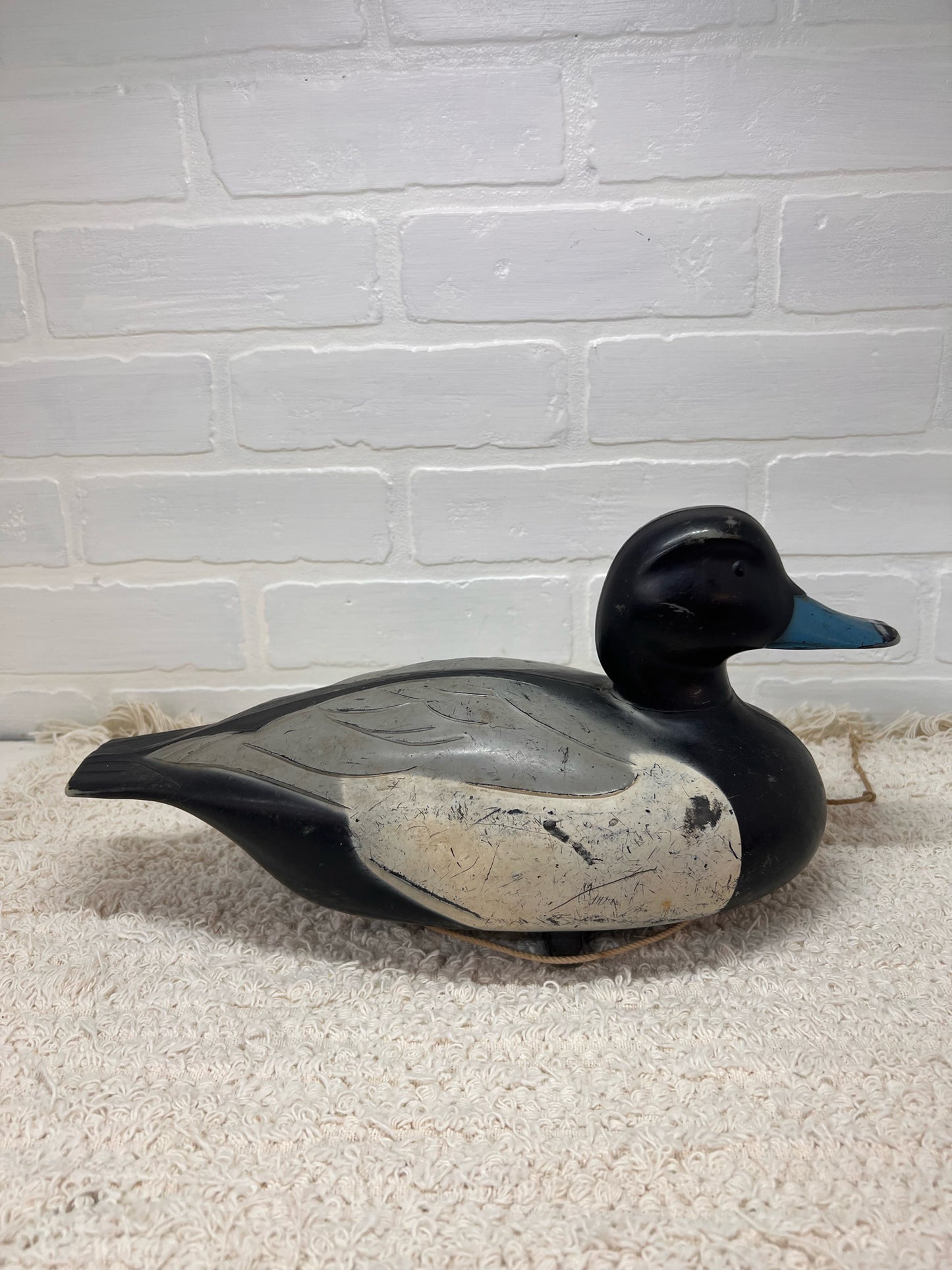 Vintage Plastic Duck Decoy