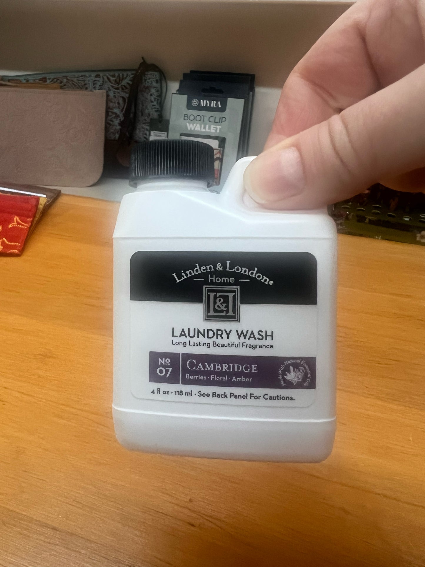 Linden & London Luxury Laundry Detergent 4 oz Fragrance Test Size