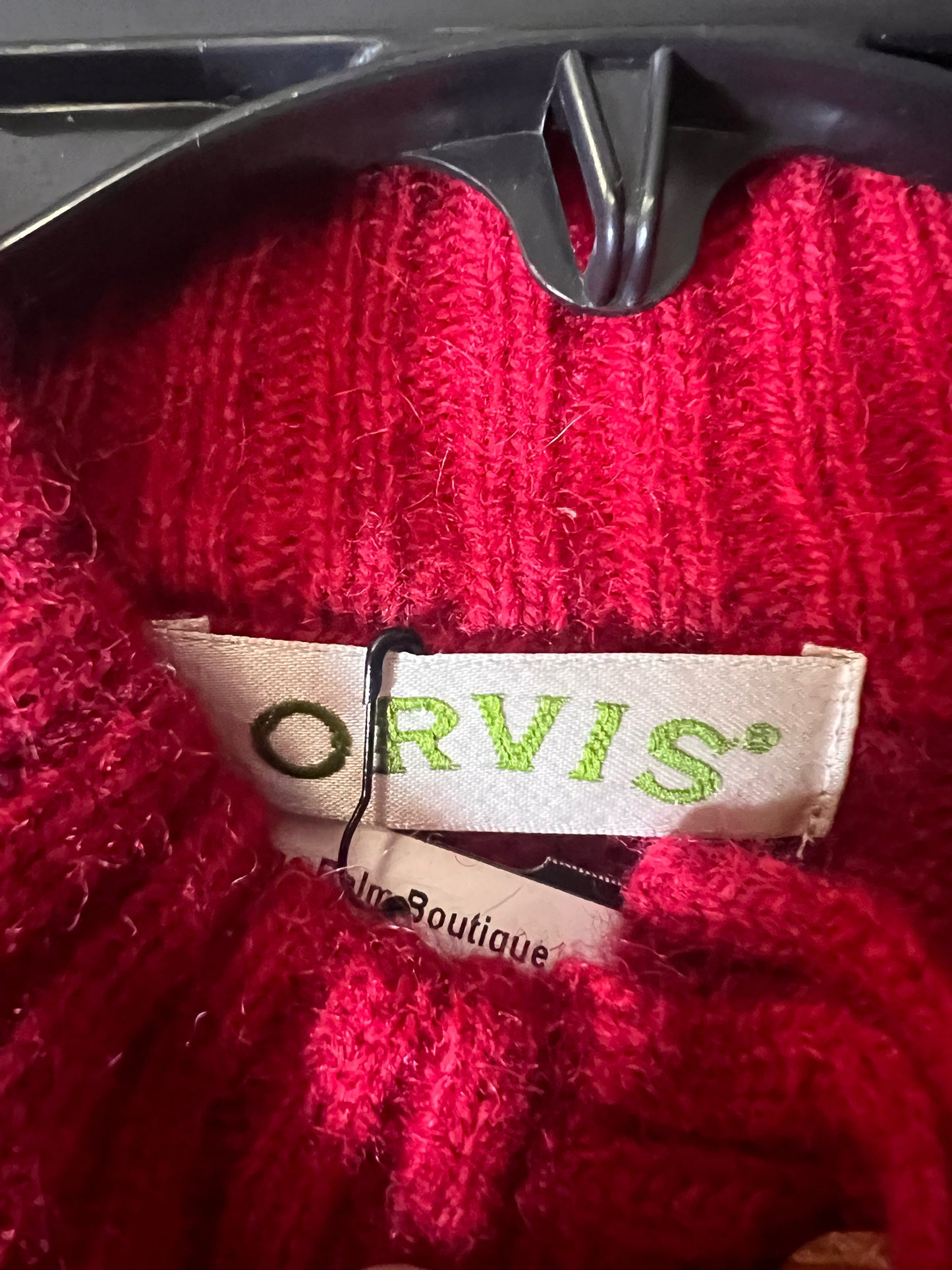 Size L Orvis 100% Shetland Wool Longline Cardigan