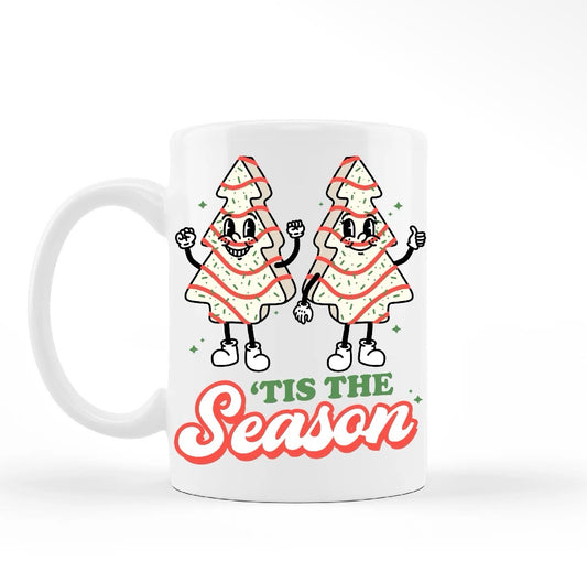 Funny Christmas Ceramic Mugs -- Assorted Designs
