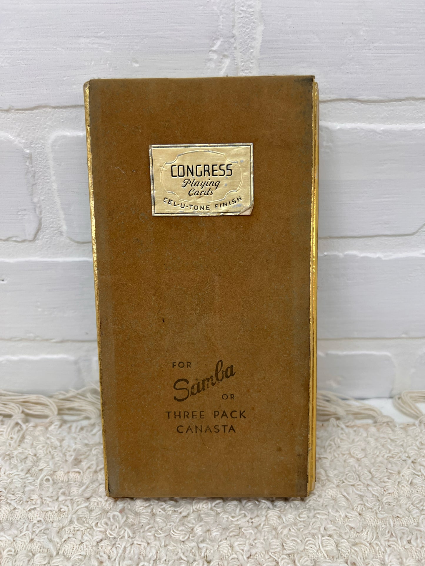 Vintage Congress brand set of cards for canasta or samba