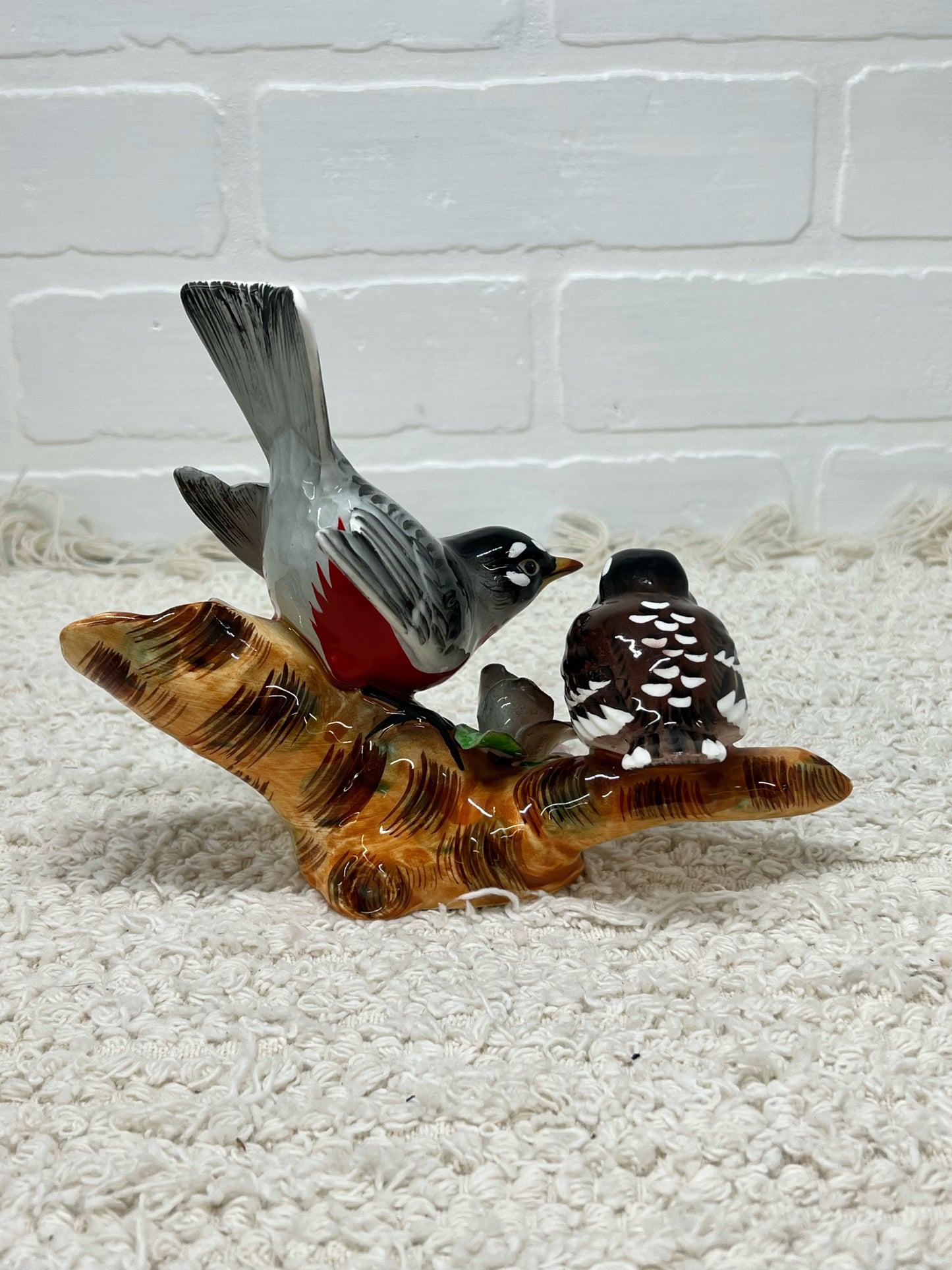 Lefton Figurine- Robins