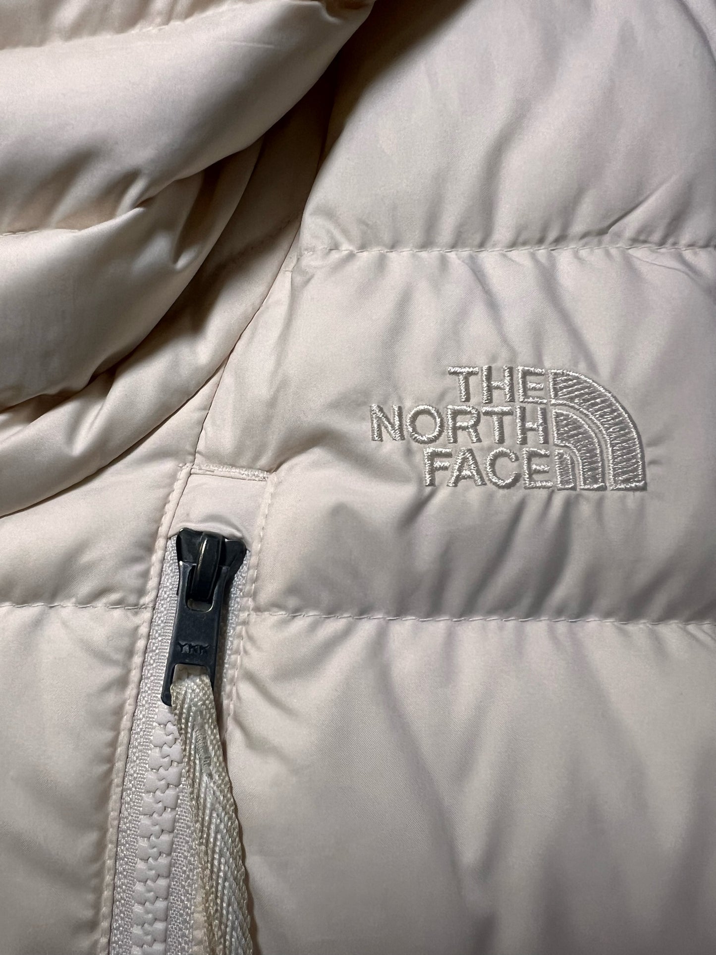Size M The North Face Niche Ivory Down Filled Hooded Vest