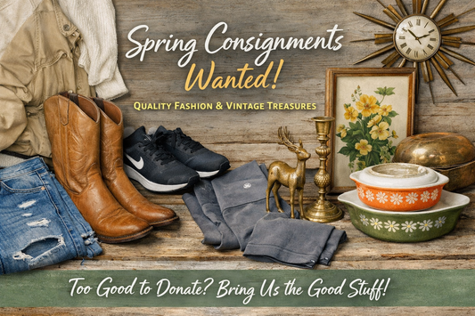 Spring Consignments Are Open at Bee Balm Boutique 🌸