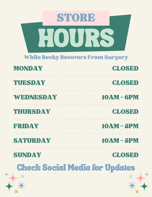 A Little Update While Becky Heals 💛