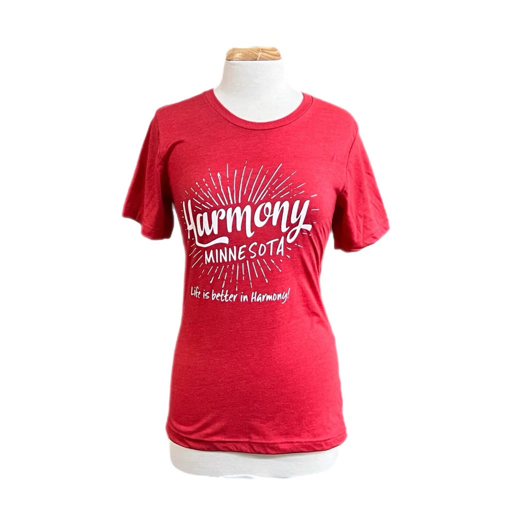 Minnesota graphic T-shirts from Bee Balm Boutique Harmony MN – Midwest-inspired soft cotton unisex tees and local boutique apparel.