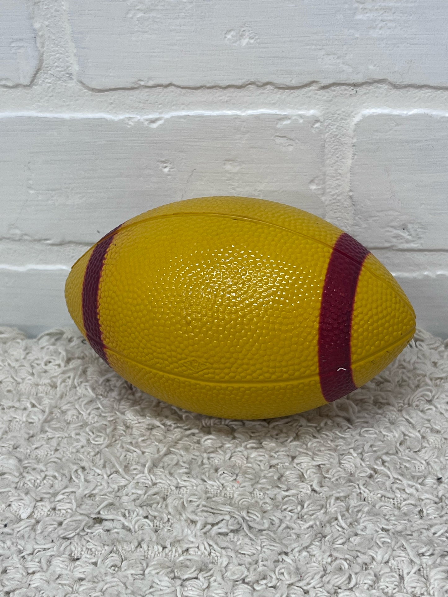 Vintage 1966 U 0f M plastic football