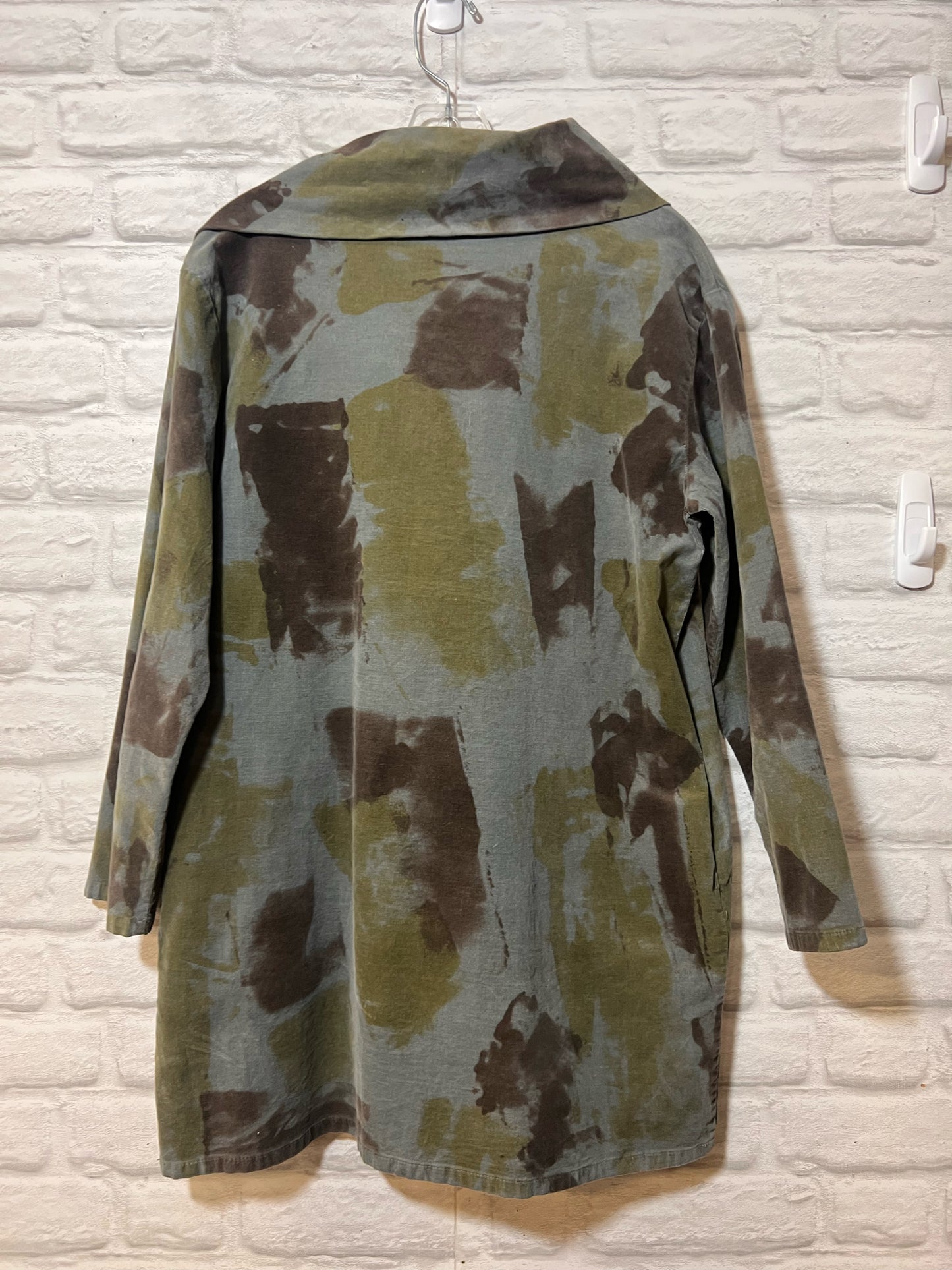 Size S Beau Jouss Micro Corduroy Lagenlook Asymetrical  Jacket