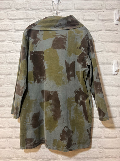 Size S Beau Jouss Micro Corduroy Lagenlook Asymetrical  Jacket