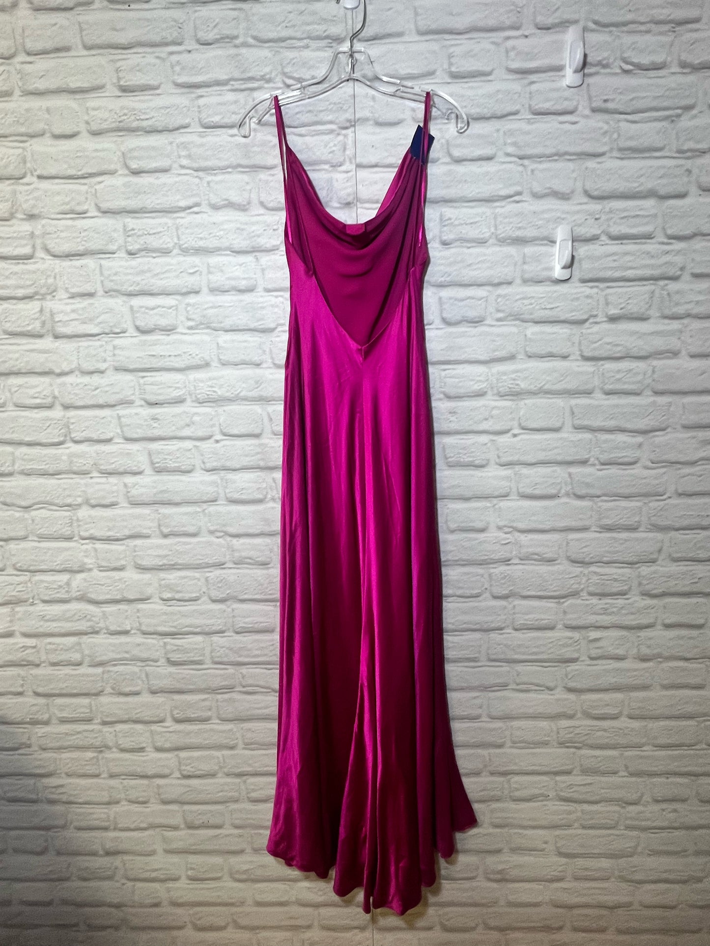 Size 10 Lauren Ralph Lauren fuchia pink silk slip