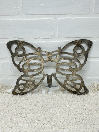 Leonard vintage butterfly trivet