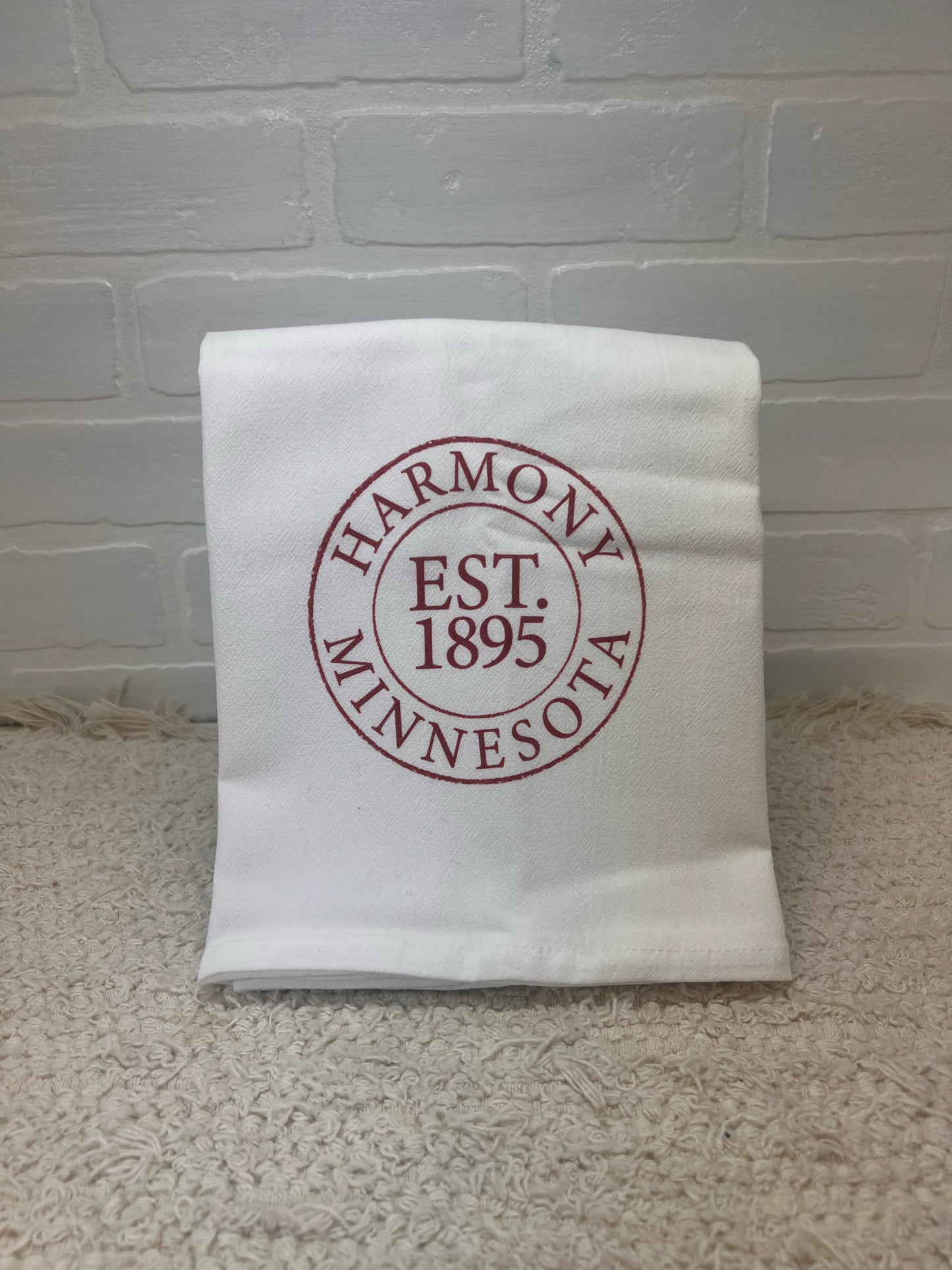 Harmony, MN Flour Sack Towel