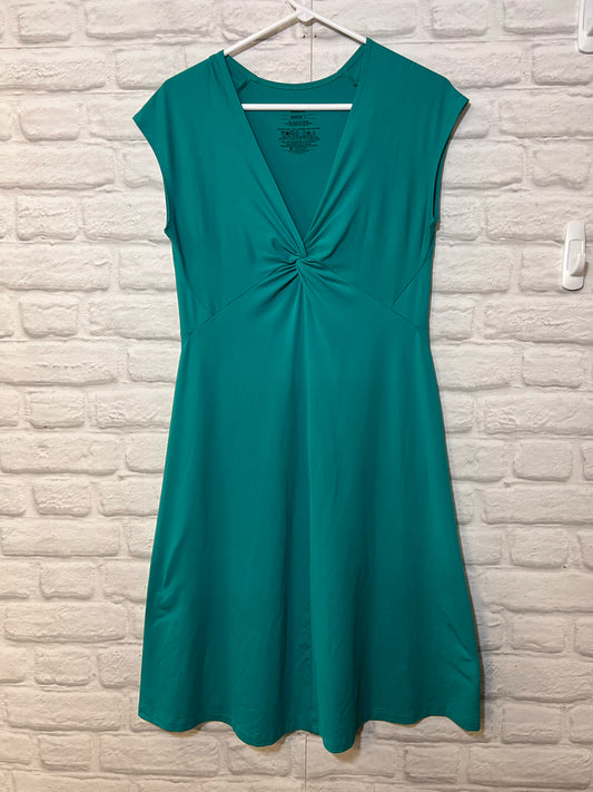 Size L Patagonia Teal Short Sleeved Dress