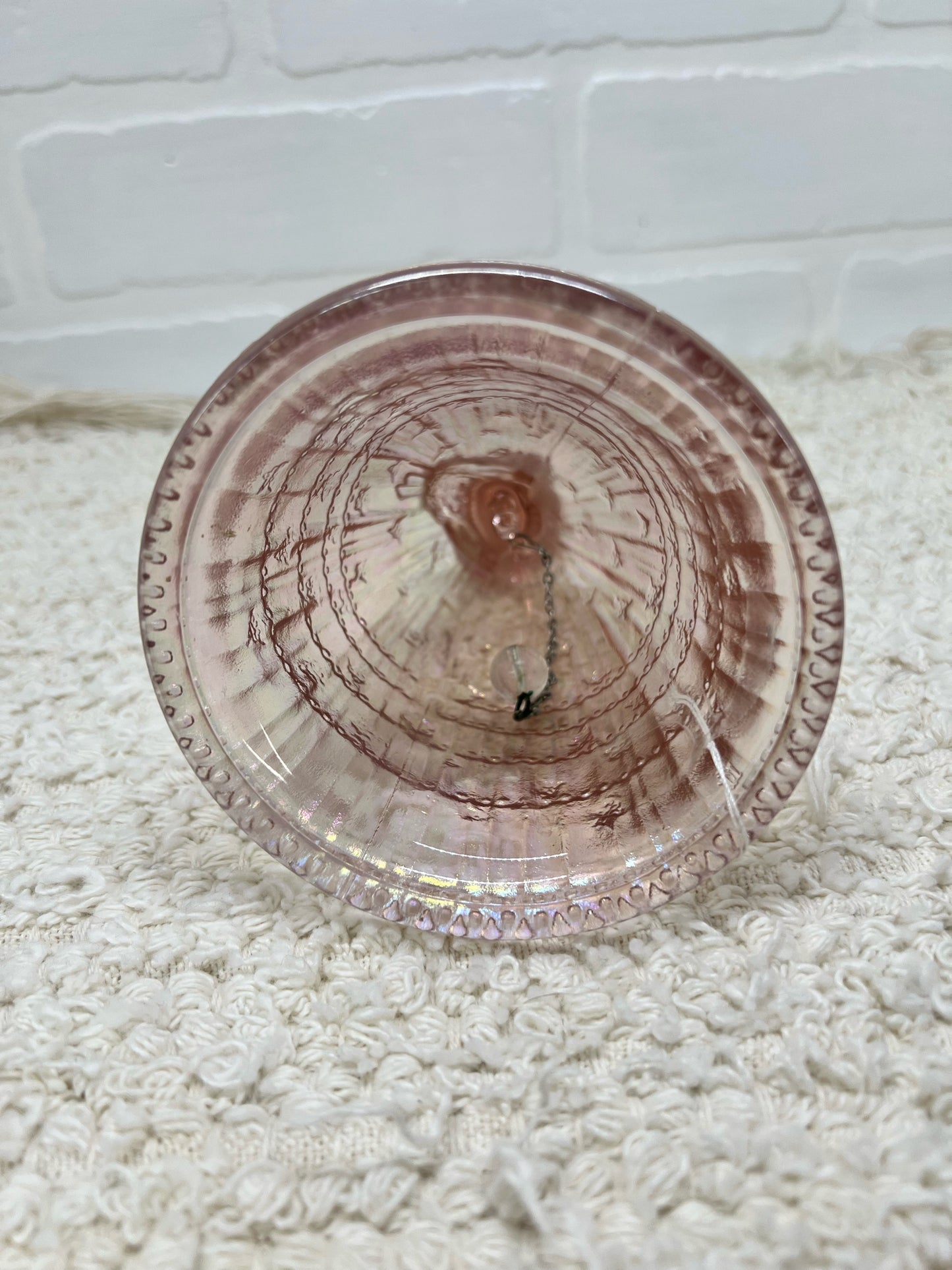 Imperial Glass 'Suzanne' vintage lady bell