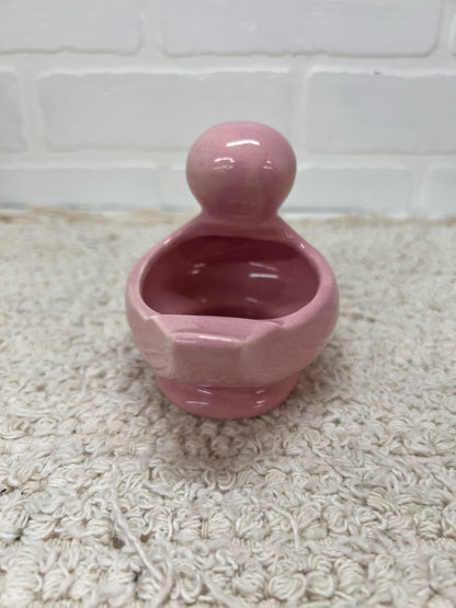 Red Wing Pottery Planter- Small Pink Duck