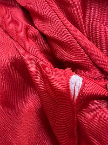 Vintage Penguin Red Wool Coat Size 6