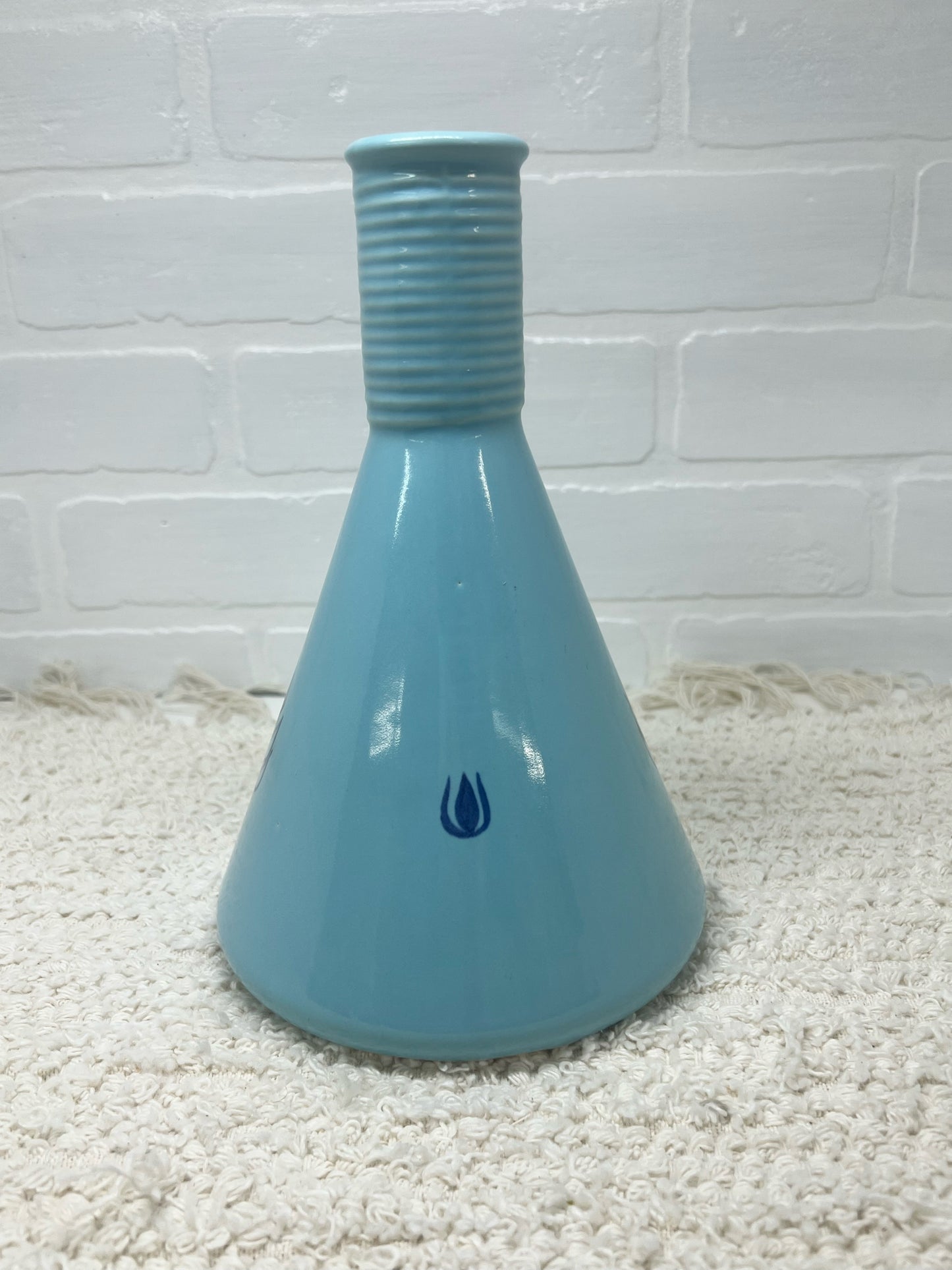 Cronin MCM Tulip motif beaker style vase