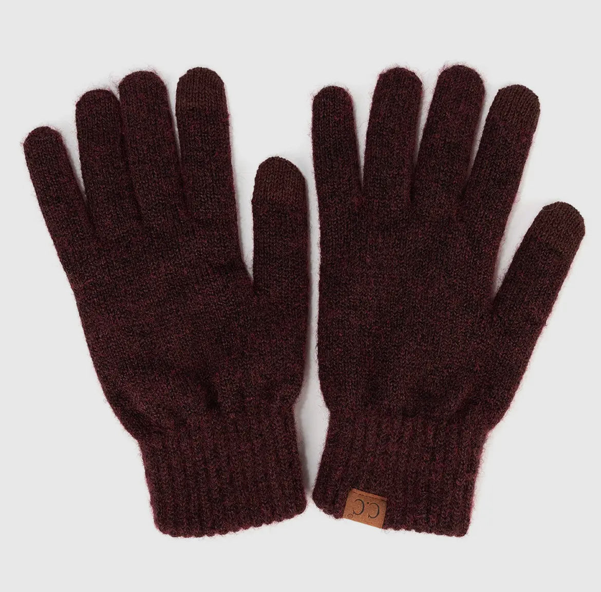 CC Recycled Yarn Touchscreen Gloves – Heather Colors Unisex