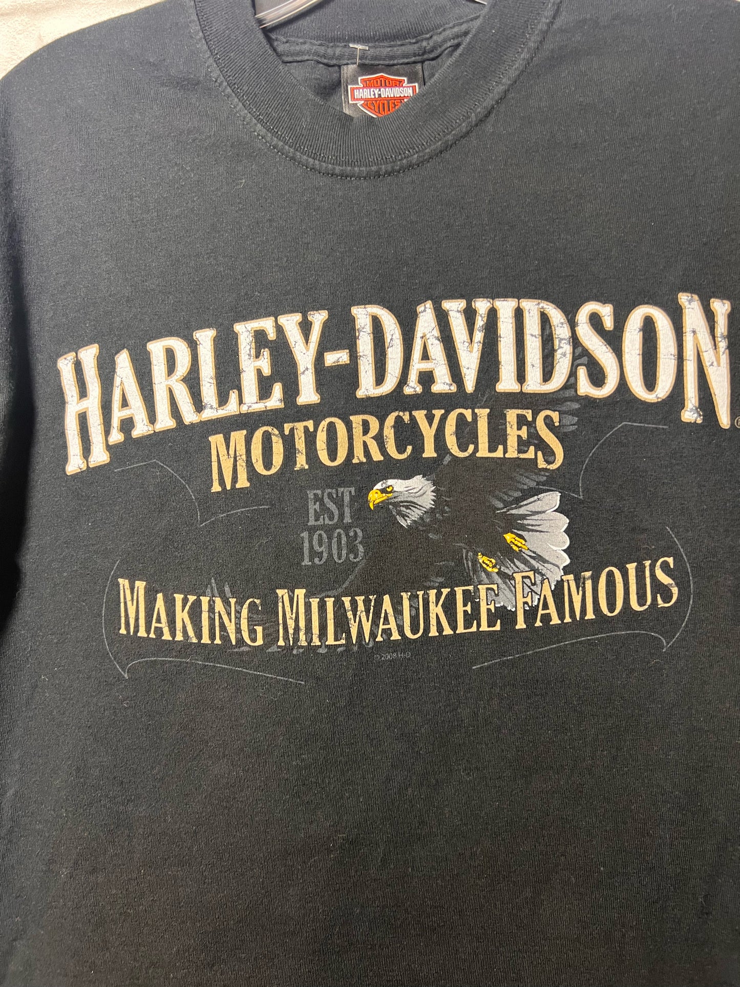 Size M Harley-Davidson Used HD T-Shirt - Special Collection