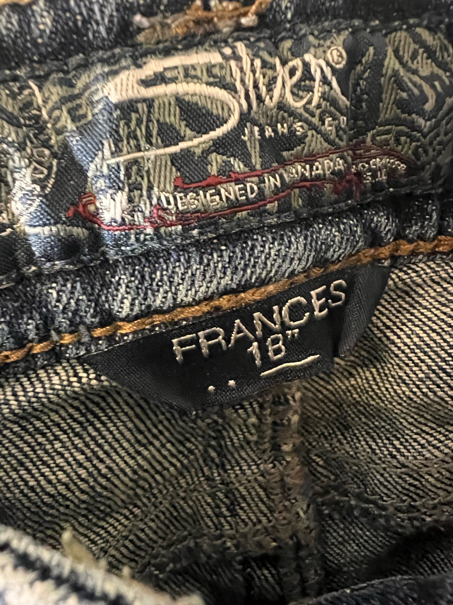 Silver Jeans Co. Size 27 Waist Jeans - Frances 18" Style Boot