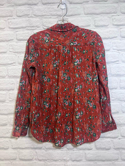 Size XS Anthropologie From the Heart 13 Corduroy Shirt