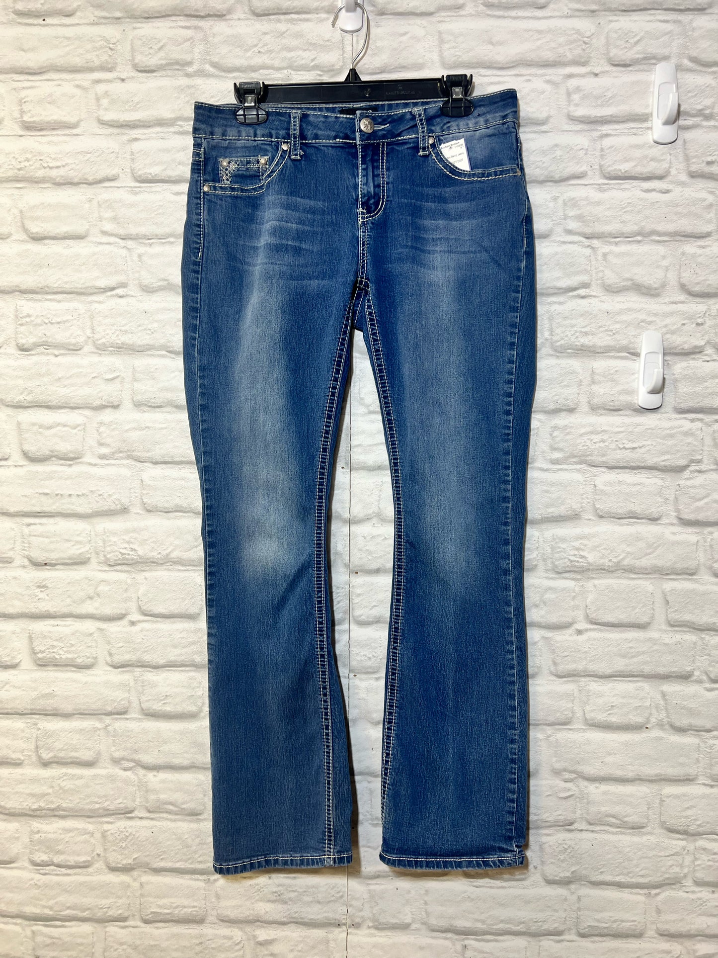 a.n.a. Size 8 low rise boot cut jeans