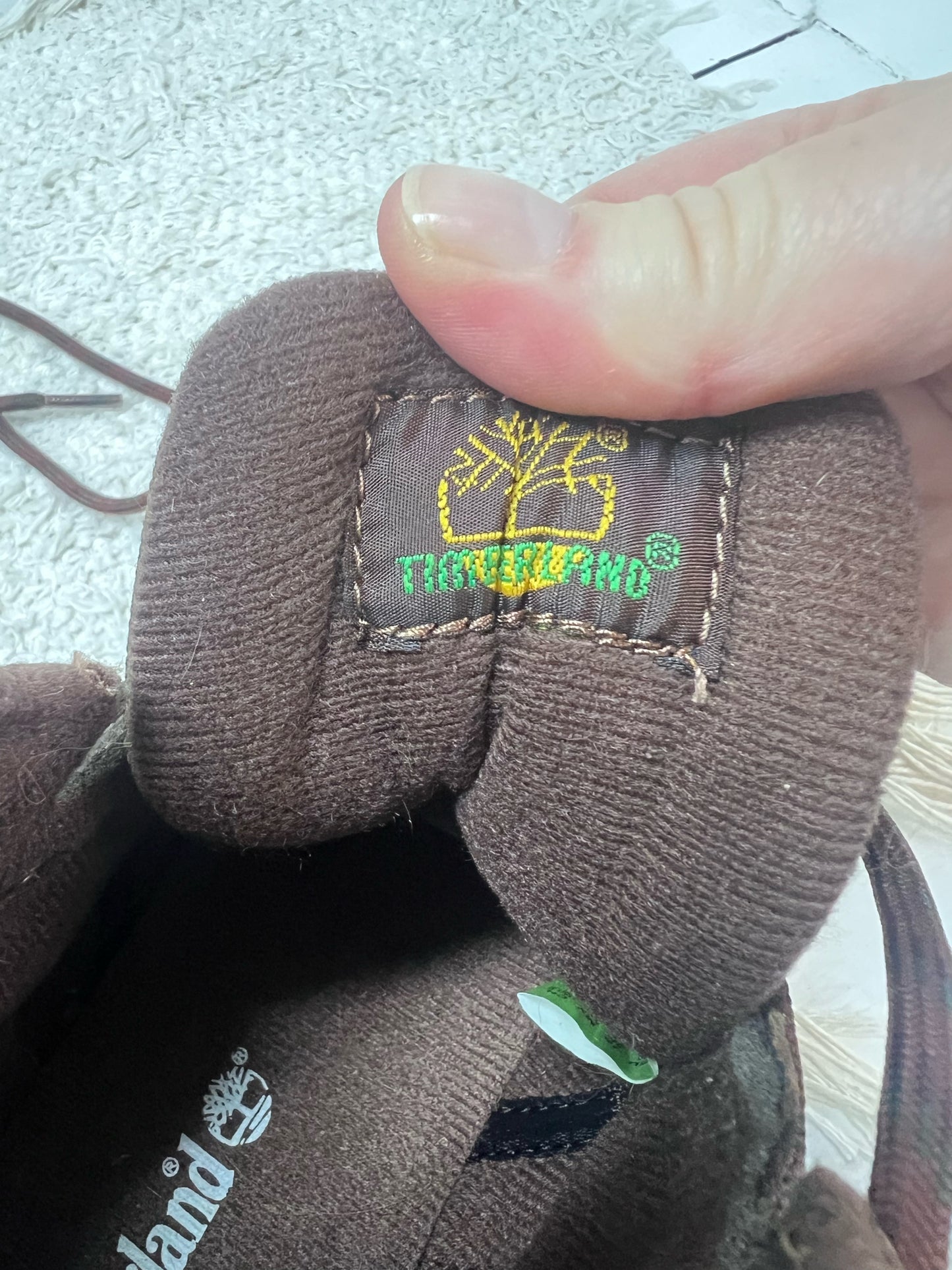 Shoe Size 8 Timberland Euro Hiker Brown Leather Boots