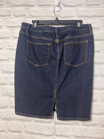 Size 31 Waist Gap Denim Skirt Tall