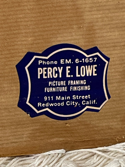 Vintage Framed Series of 1930's/1940's Japanese Block Print Postcards