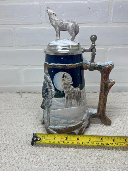 Anheuser-Busch 2003 Nature's Pride Wolf  Beer Stein