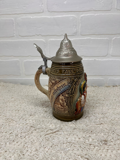 Vintage West German 1970's Beer Stein