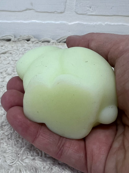 Fenton Custard Glass Bunny Figurine