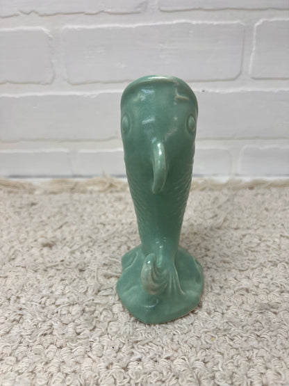 Red Wing Pottery Ash Receiver Fish 5" EUC