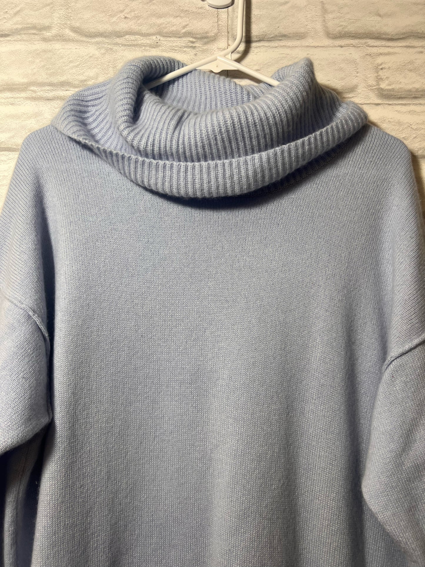 Size L Athleta Tunic Length Wool & Cashmere Blend Sweater
