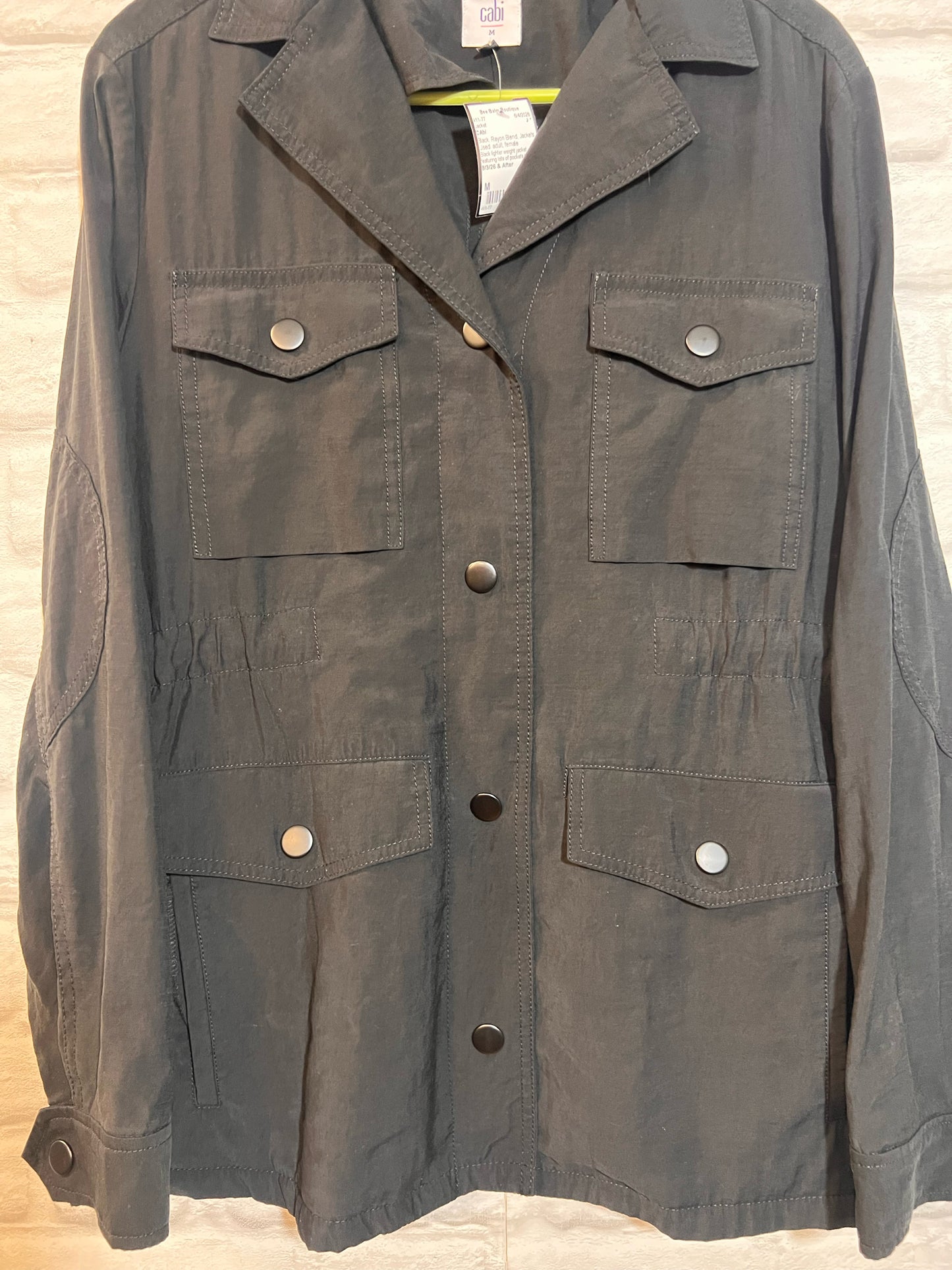 Size M CAbi Black Casual Jacket