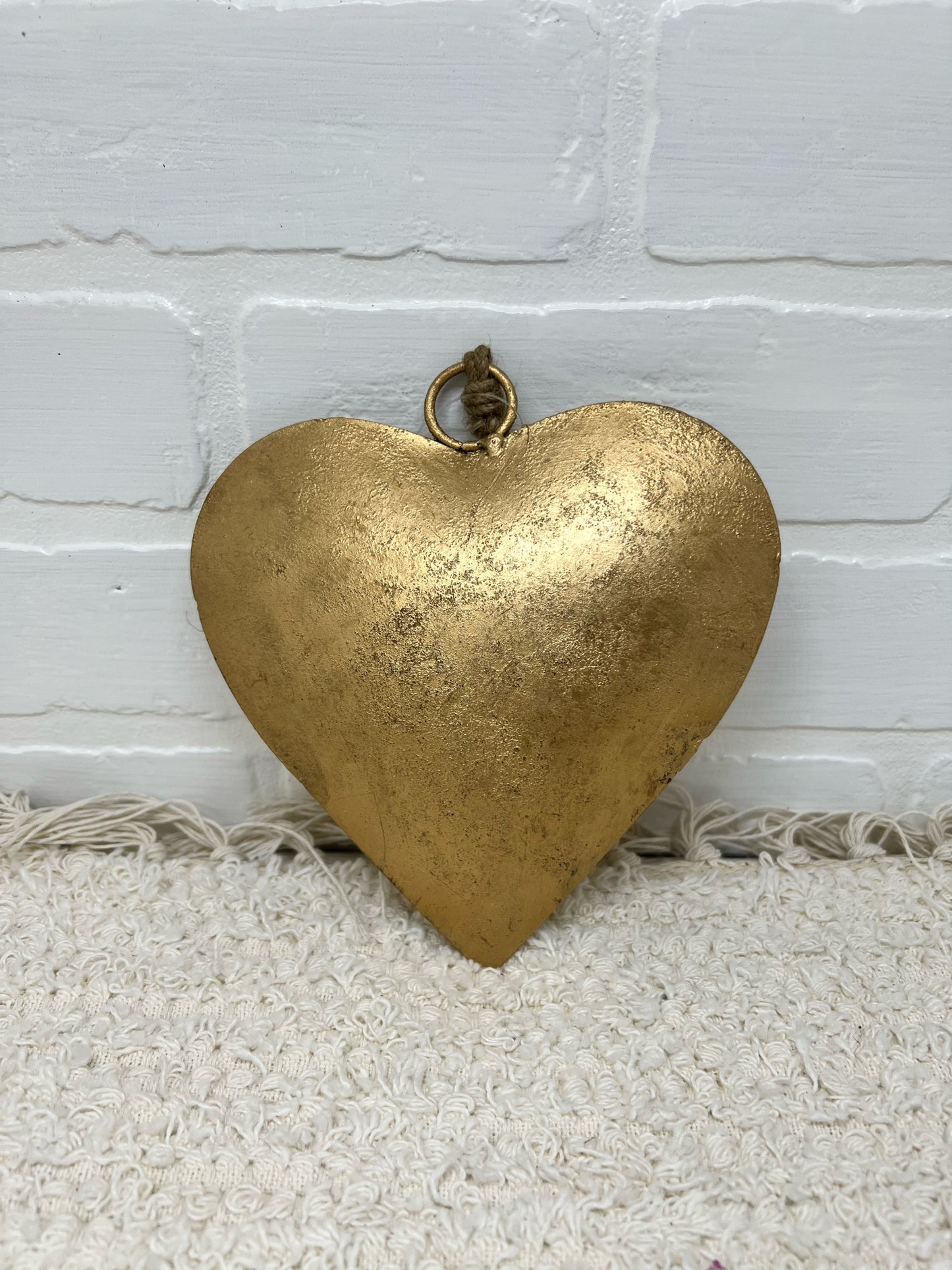 Gold Metal Heart - Small