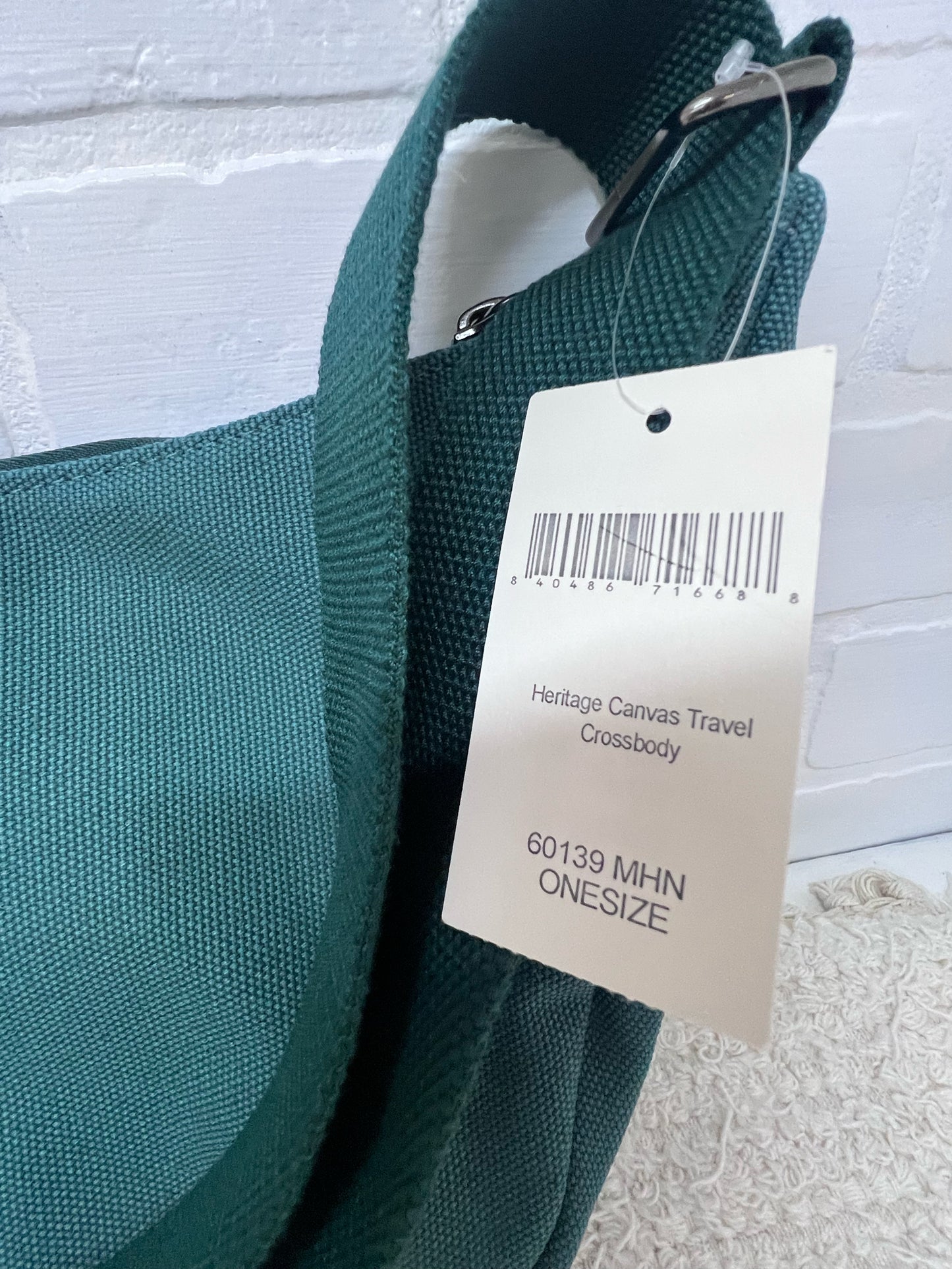 Duluth Trading Co. Heritage Canvas Travel Crossbody Bag NWT