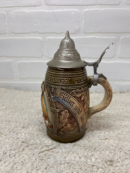 Vintage West German 1970's Beer Stein