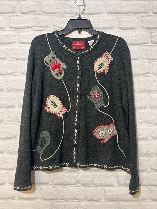 Size L Holiday Lodge by NorthCrest Used Cardigan