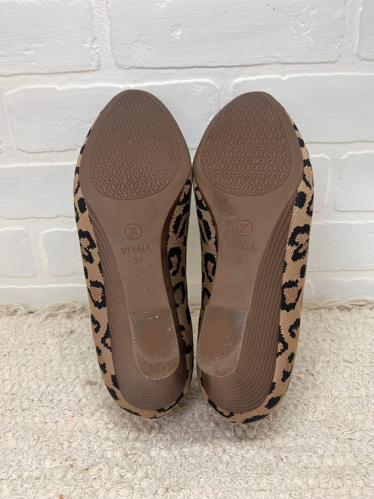 Shoe Size 39 Vivaia Leopard Print Wedges