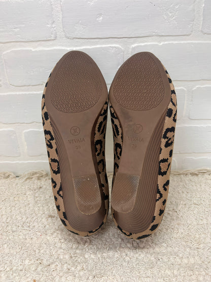 Shoe Size 39 Vivaia Leopard Print Wedges