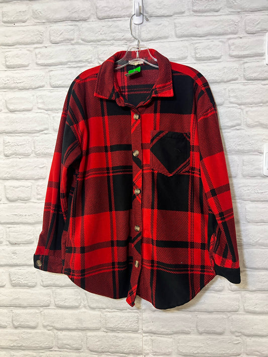 Size S Maurice's buffalo plaid shacket