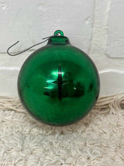 Vintage JewelBrite Elf Diorama Ornament