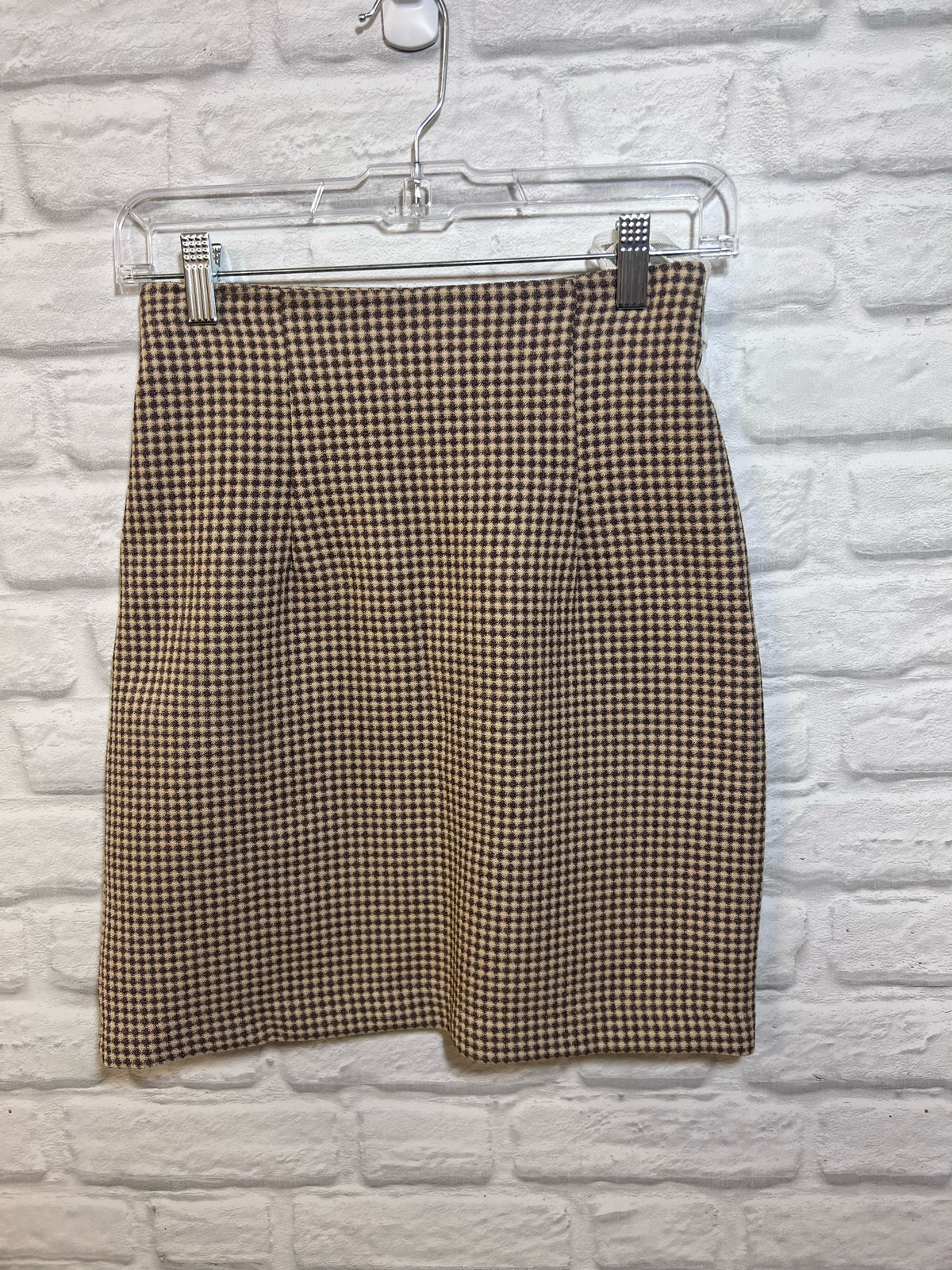 All that Jazz Circa 1990's Checked 2-Piece Skirt Suit Set