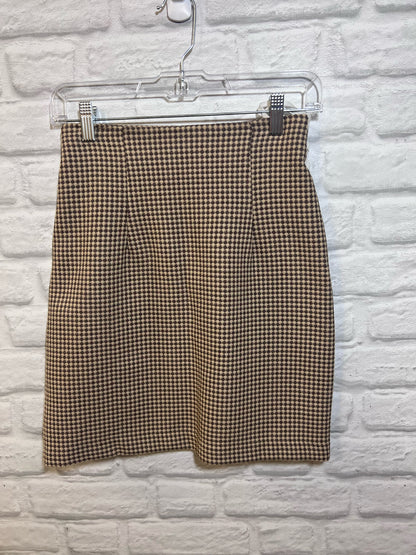 All that Jazz Circa 1990's Checked 2-Piece Skirt Suit Set