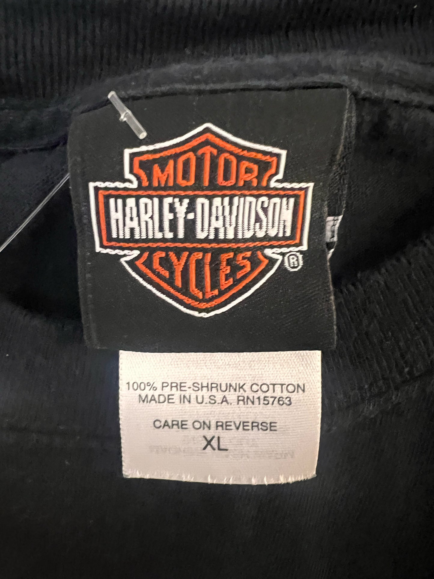 Size XL Harley-Davidson Used HD T-Shirt - Special Collection