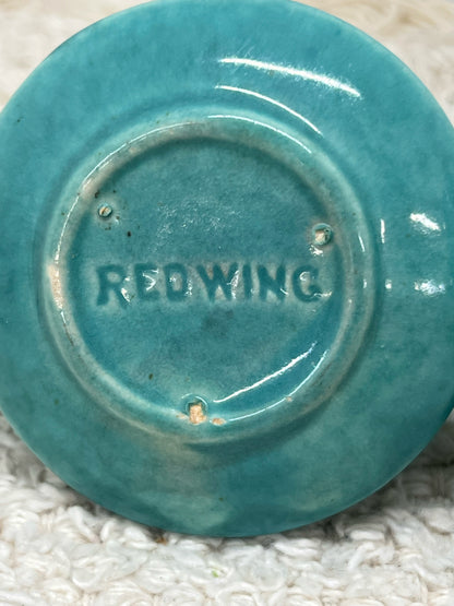 Red Wing Pottery Cream & Sugar Set - Gypsy Trail Turquoise BLue