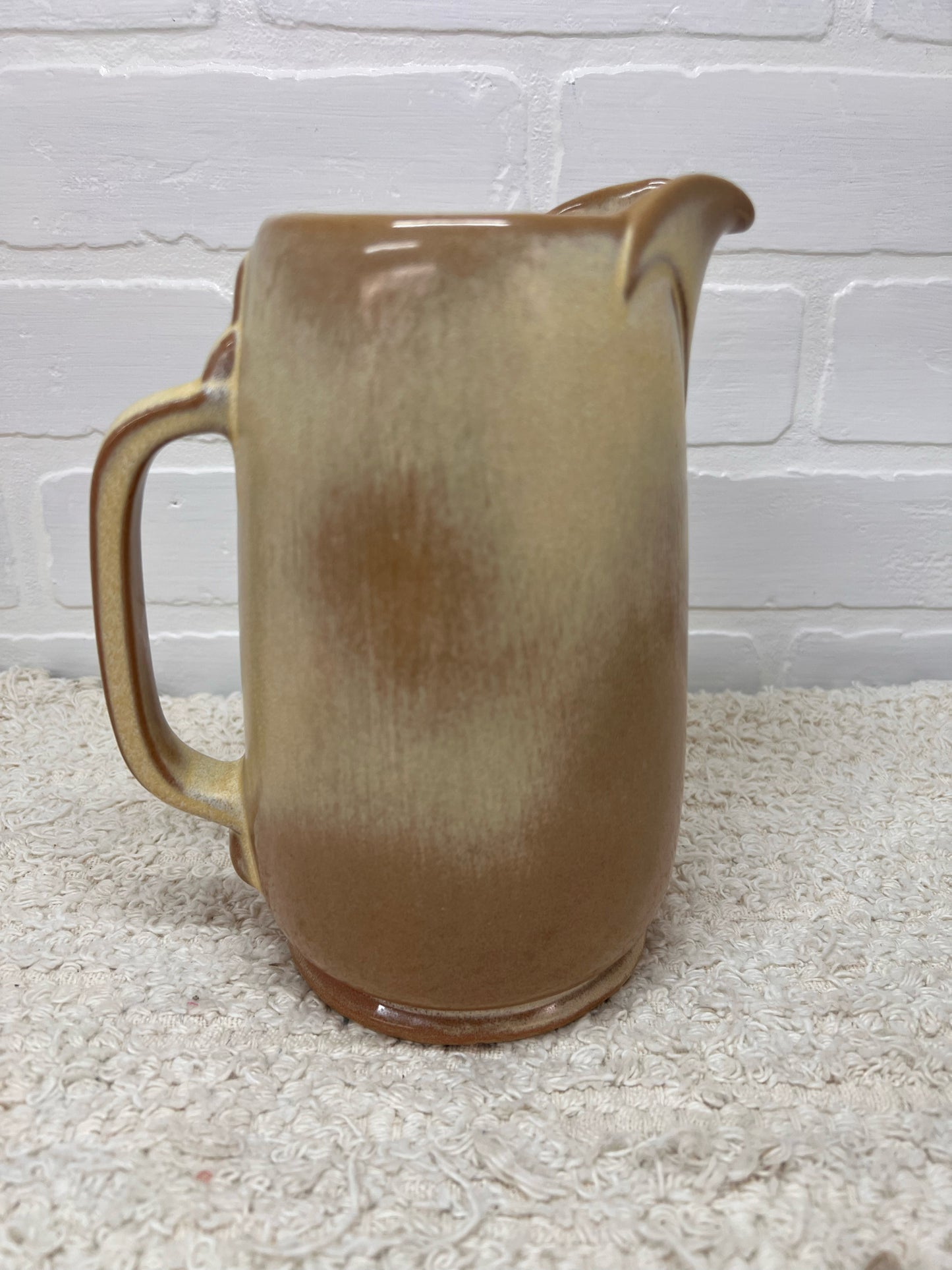 Frankoma Desert Gold Glazed Water Pitcher