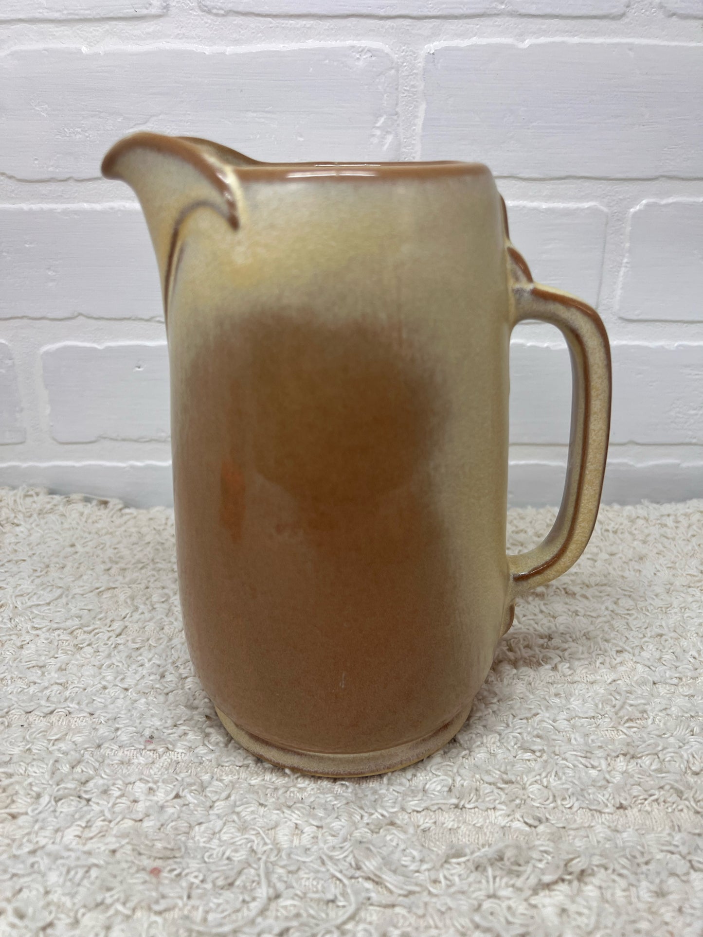 Frankoma Desert Gold Glazed Water Pitcher